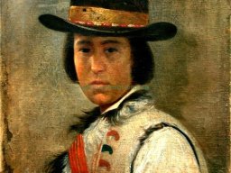 Кароль Глухівський (1831–1900) «Портрет парубка» -artmuseum.org.ua 